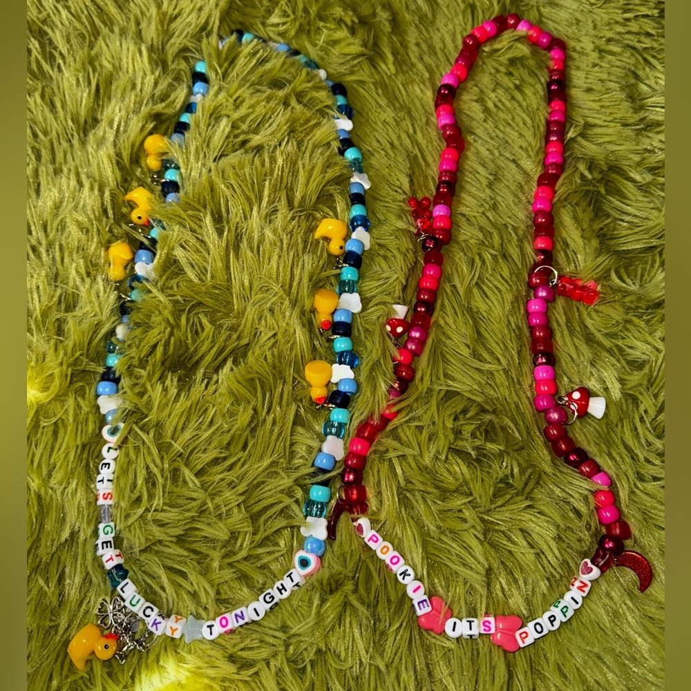 rave Kandi necklaces 3 pk bundle